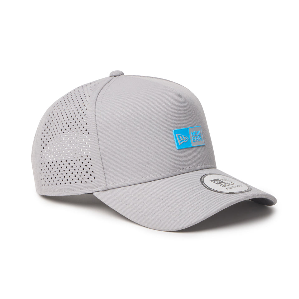 9FORTY A-Frame レーザーパーフォレーション Box Logo ボックスロゴ グレー | ゴルフ | NEW ERA ニューエラ公式オンラインストア