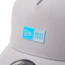 9FORTY A-Frame レーザーパーフォレーション Box Logo ボックスロゴ グレー | ゴルフ | NEW ERA ニューエラ公式オンラインストア
