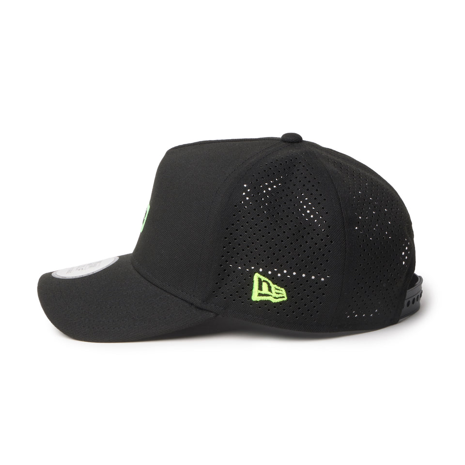 9FORTY A-Frame レーザーパーフォレーション Box Logo ボックスロゴ ブラック | ゴルフ | NEW ERA ニューエラ公式オンラインストア