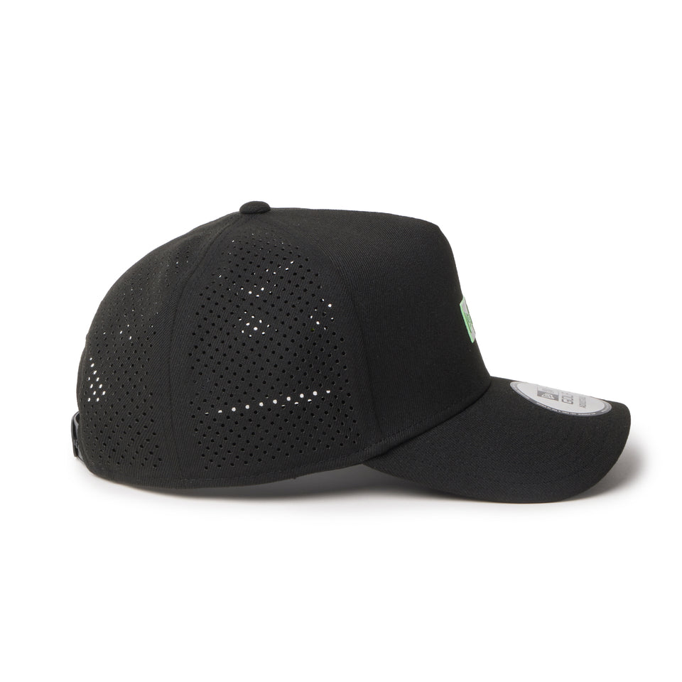 9FORTY A-Frame レーザーパーフォレーション Box Logo ボックスロゴ ブラック | ゴルフ | NEW ERA ニューエラ公式オンラインストア