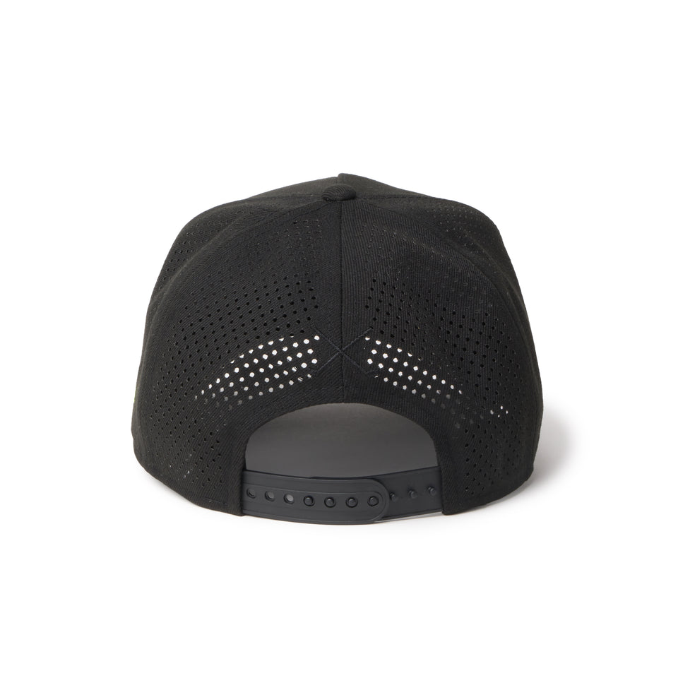9FORTY A-Frame レーザーパーフォレーション Box Logo ボックスロゴ ブラック | ゴルフ | NEW ERA ニューエラ公式オンラインストア