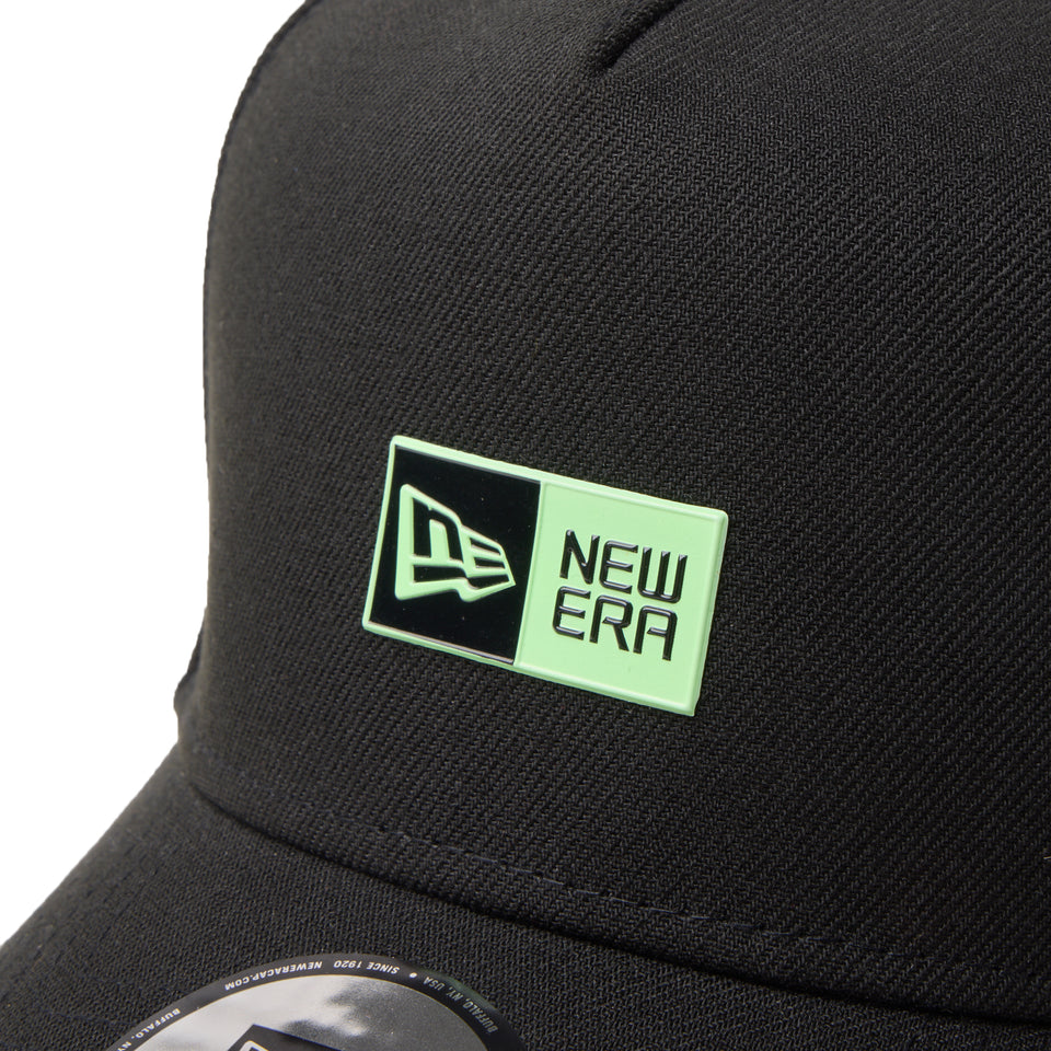 9FORTY A-Frame レーザーパーフォレーション Box Logo ボックスロゴ ブラック | ゴルフ | NEW ERA ニューエラ公式オンラインストア