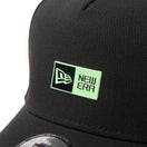 9FORTY A-Frame レーザーパーフォレーション Box Logo ボックスロゴ ブラック | ゴルフ | NEW ERA ニューエラ公式オンラインストア