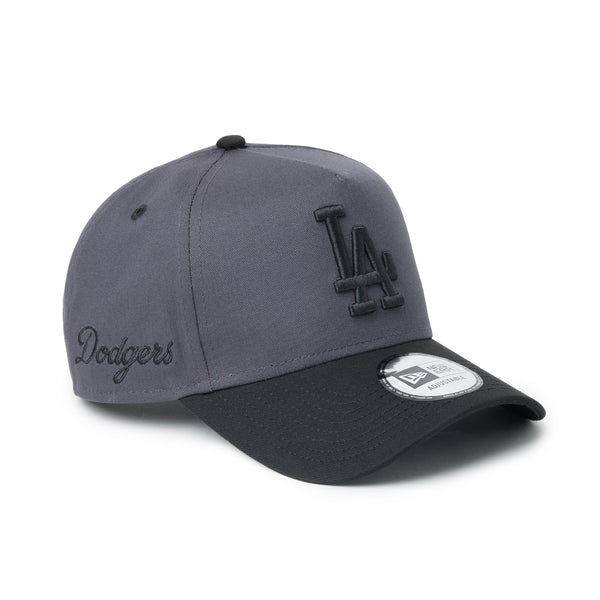 9FORTY A-Frame MLB 2-Tone ロサンゼルス・ドジャース ダークグレー