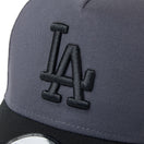 9FORTY A-Frame MLB 2-Tone ロサンゼルス・ドジャース ダークグレー/ブラック | ゴルフ | NEW ERA ニューエラ公式オンラインストア