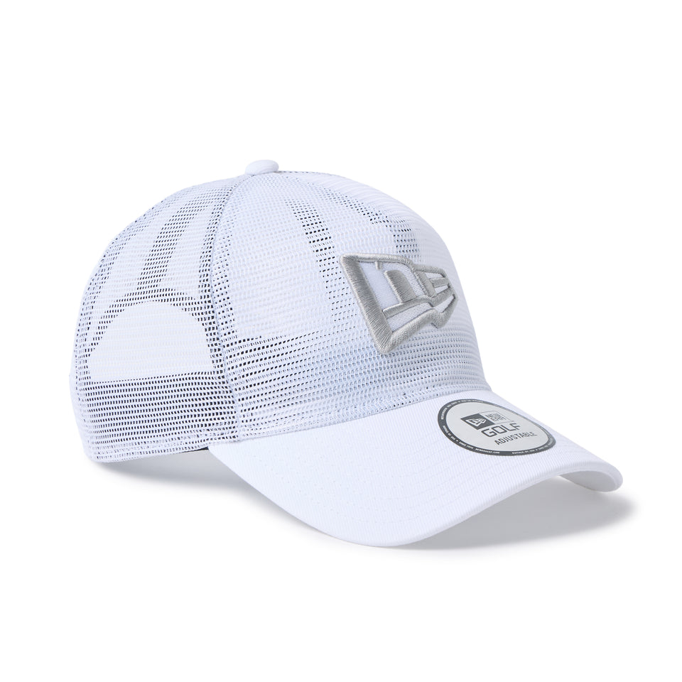 9FORTY A-Frame All Mesh フラッグロゴ ホワイト | ゴルフ | NEW ERA ニューエラ公式オンラインストア