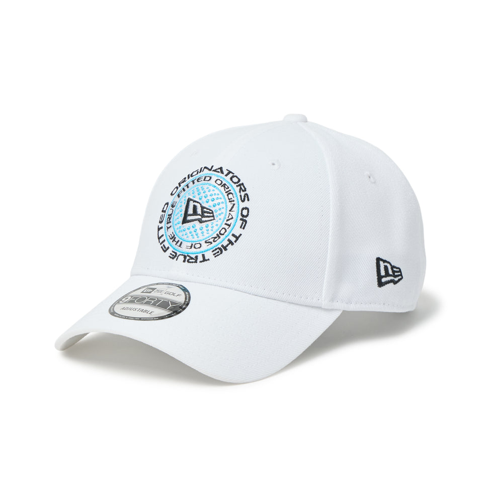 9FORTY Circle Logo ホワイト | ゴルフ | NEW ERA ニューエラ公式オンラインストア