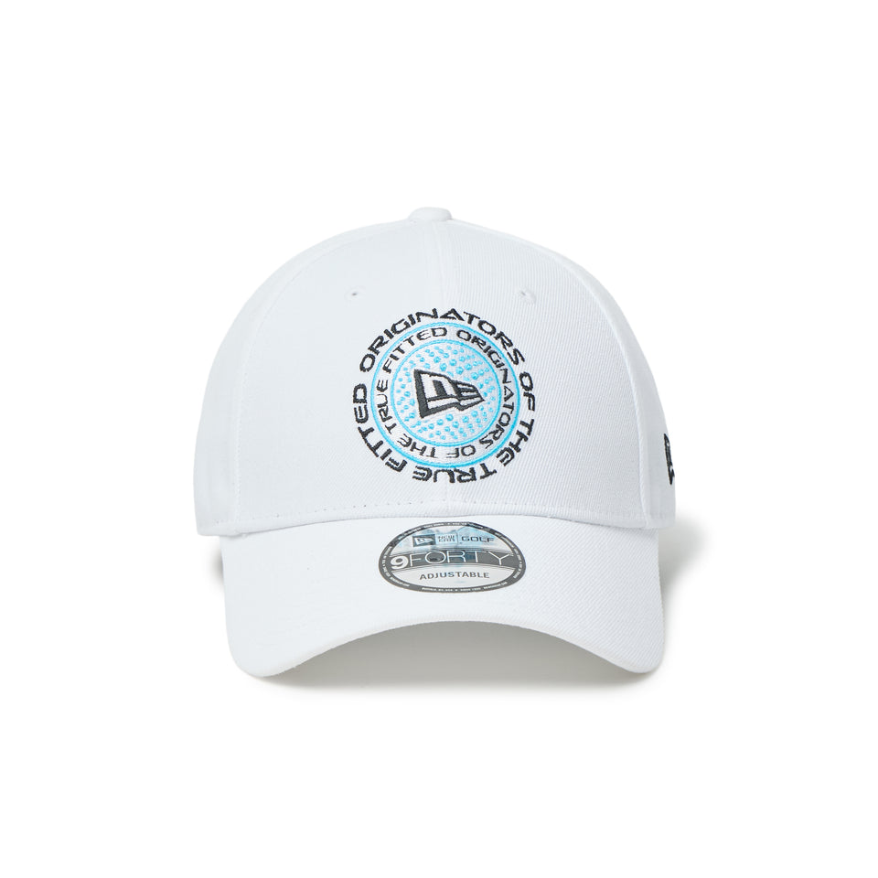 9FORTY Circle Logo ホワイト | ゴルフ | NEW ERA ニューエラ公式オンラインストア