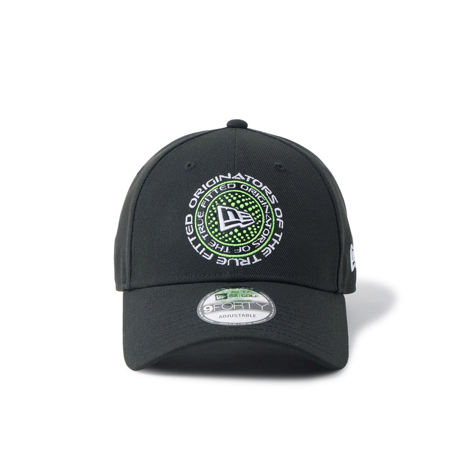 9FORTY Circle Logo ブラック | ゴルフ | NEW ERA ニューエラ公式オンラインストア