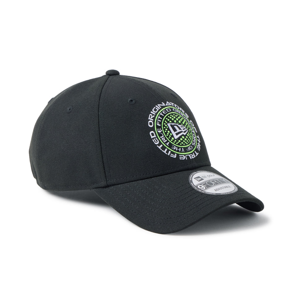 9FORTY Circle Logo ブラック | ゴルフ | NEW ERA ニューエラ公式オンラインストア