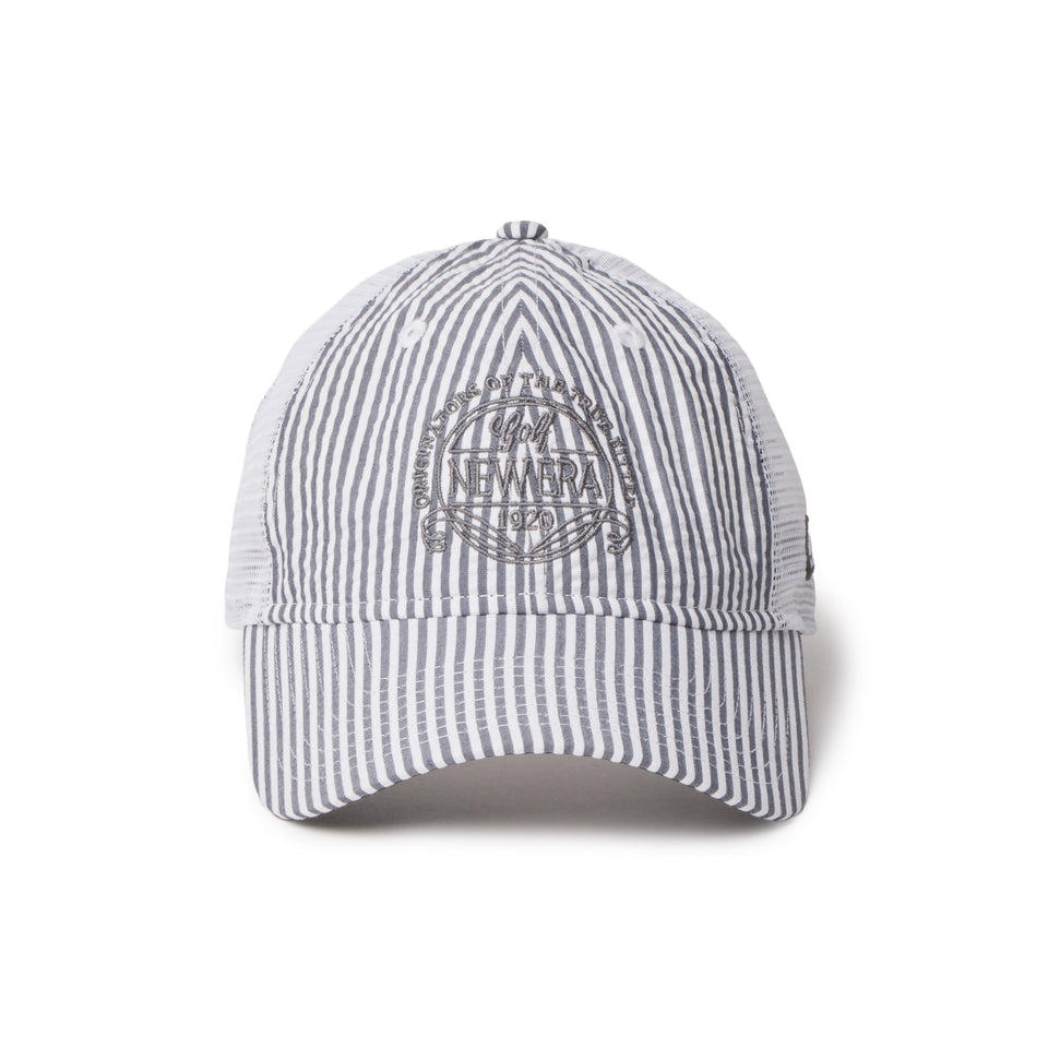9TWENTY トラッカー Seersucker ストライプ ブラック | ゴルフ | NEW ERA ニューエラ公式オンラインストア