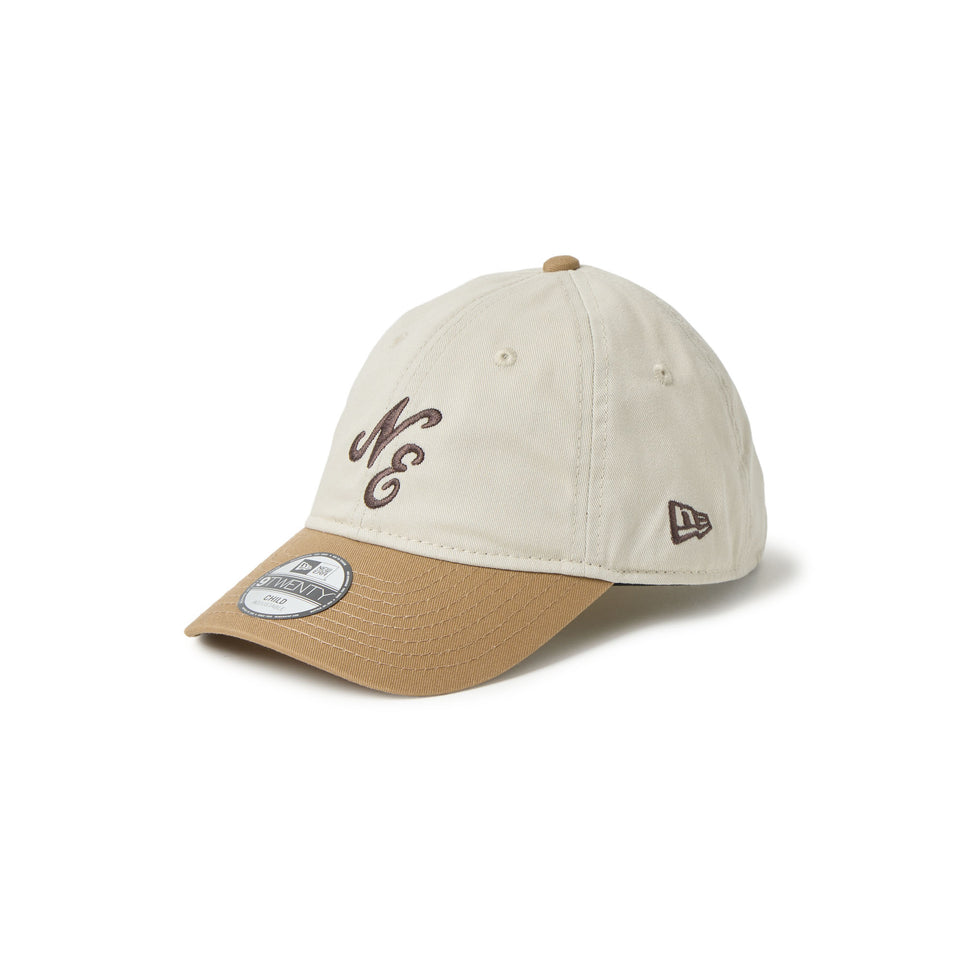STONE  キャップ カーキ キッズ Child 9TWENTY 2-Tone クラシックロゴ ストーン/カーキ