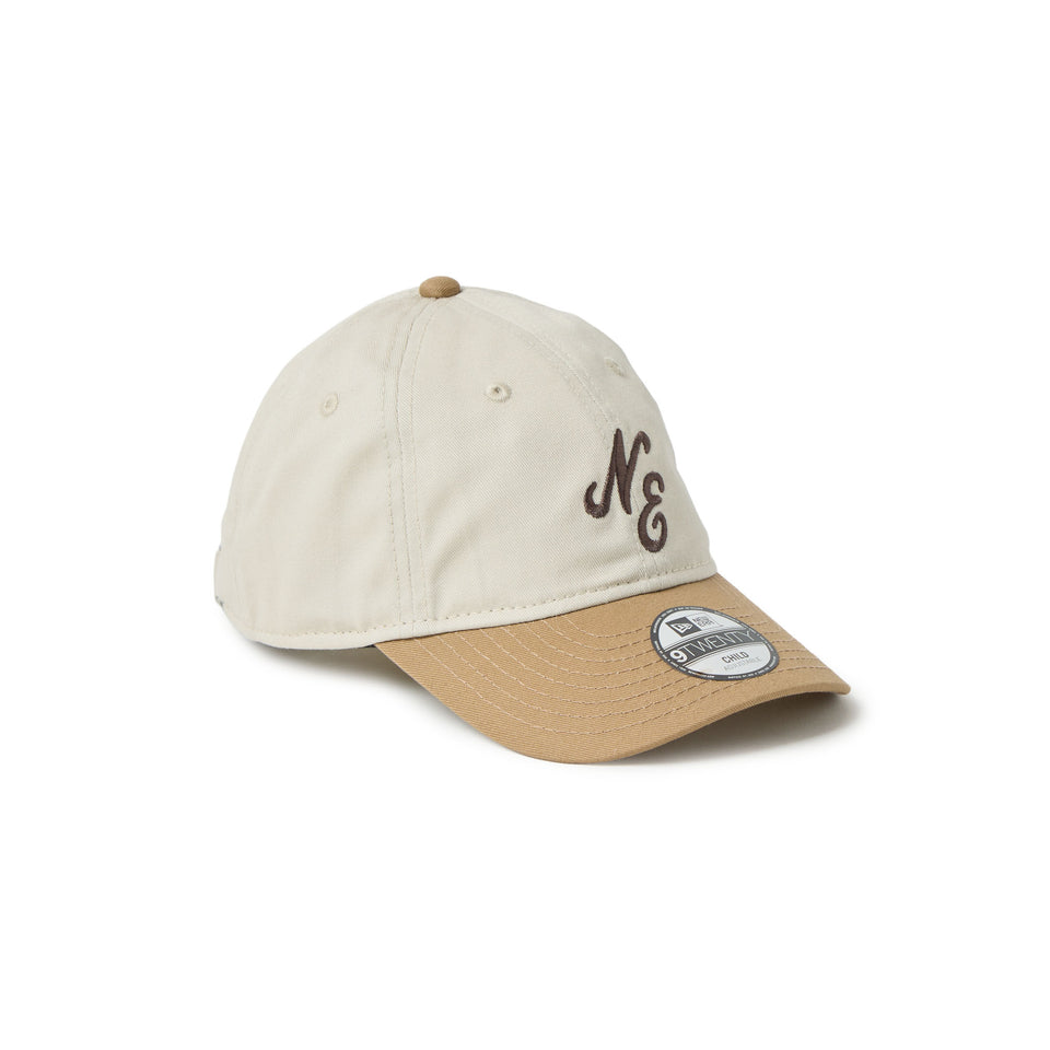 キッズ Child 9TWENTY 2-Tone クラシックロゴ ストーン/カーキ | NEW ERA ニューエラ公式オンラインストア