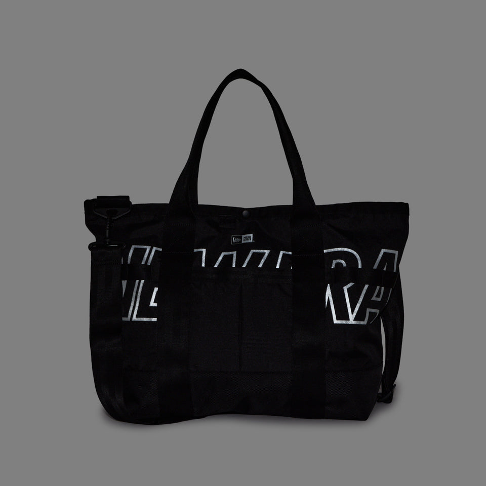 トートバッグ 22L 2-way 150D NEW ERAロゴ ブラック | ニューエラ