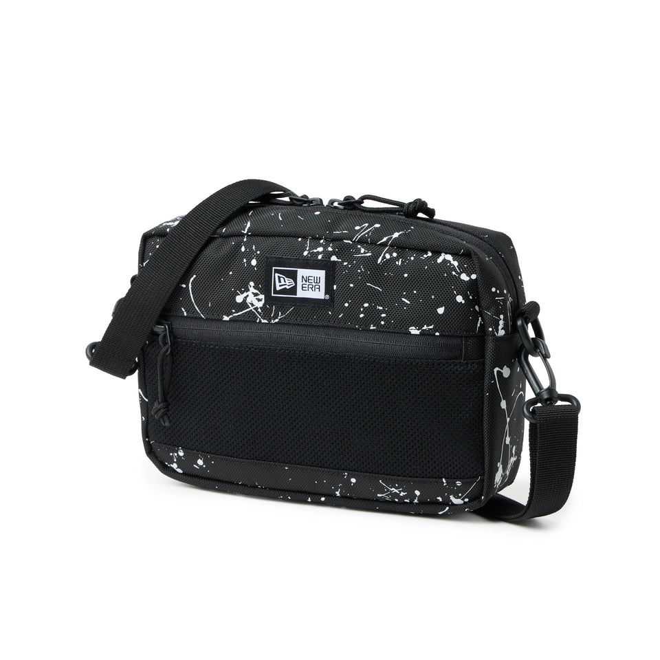 ショルダーポーチ ラージ 2L スプラッシュプリント ブラック