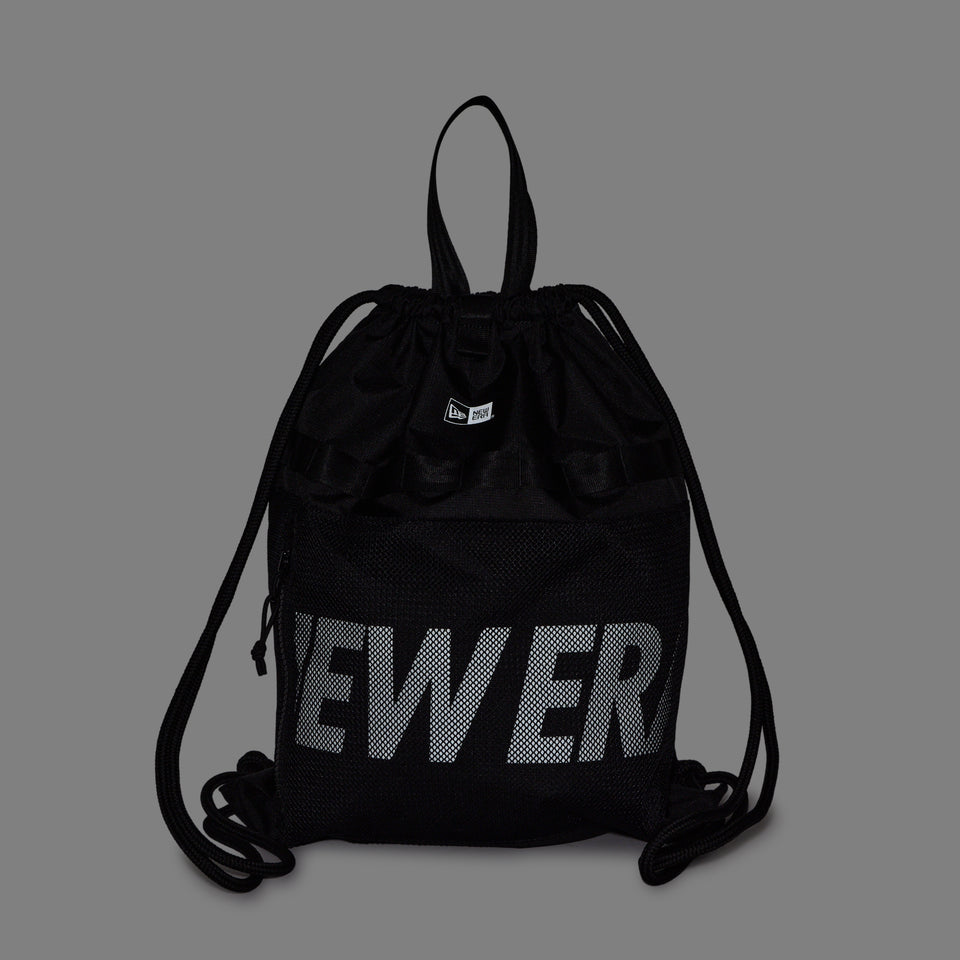 デイサック 150D NEW ERAロゴ ブラック リフレクトシルバー | NEW ERA ニューエラ公式オンラインストア