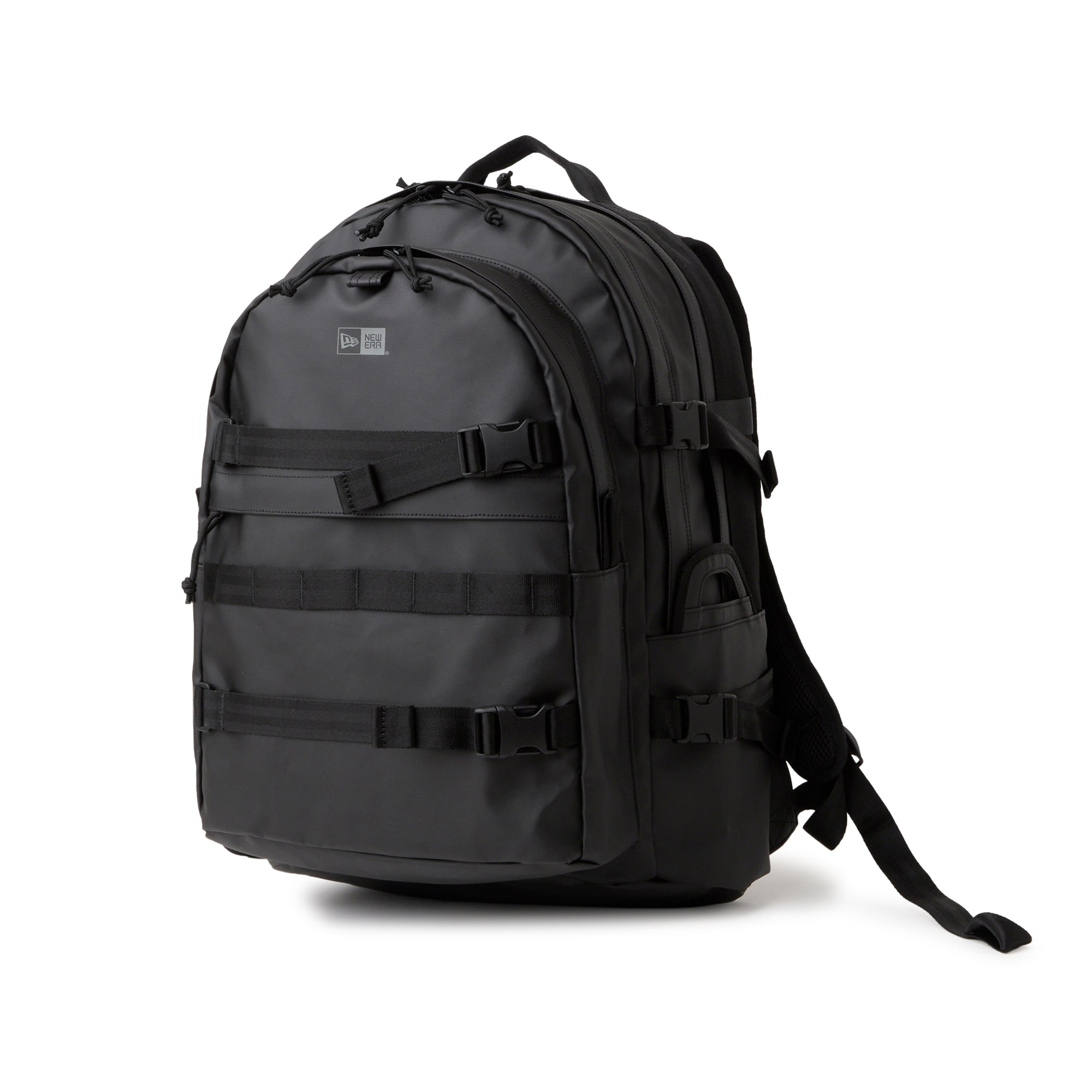 NEW ERA ニューエラ キャリアパック35 大容量35Lブラック キャリアパック 35L シンセティックレザー ブラック | ニューエラ
