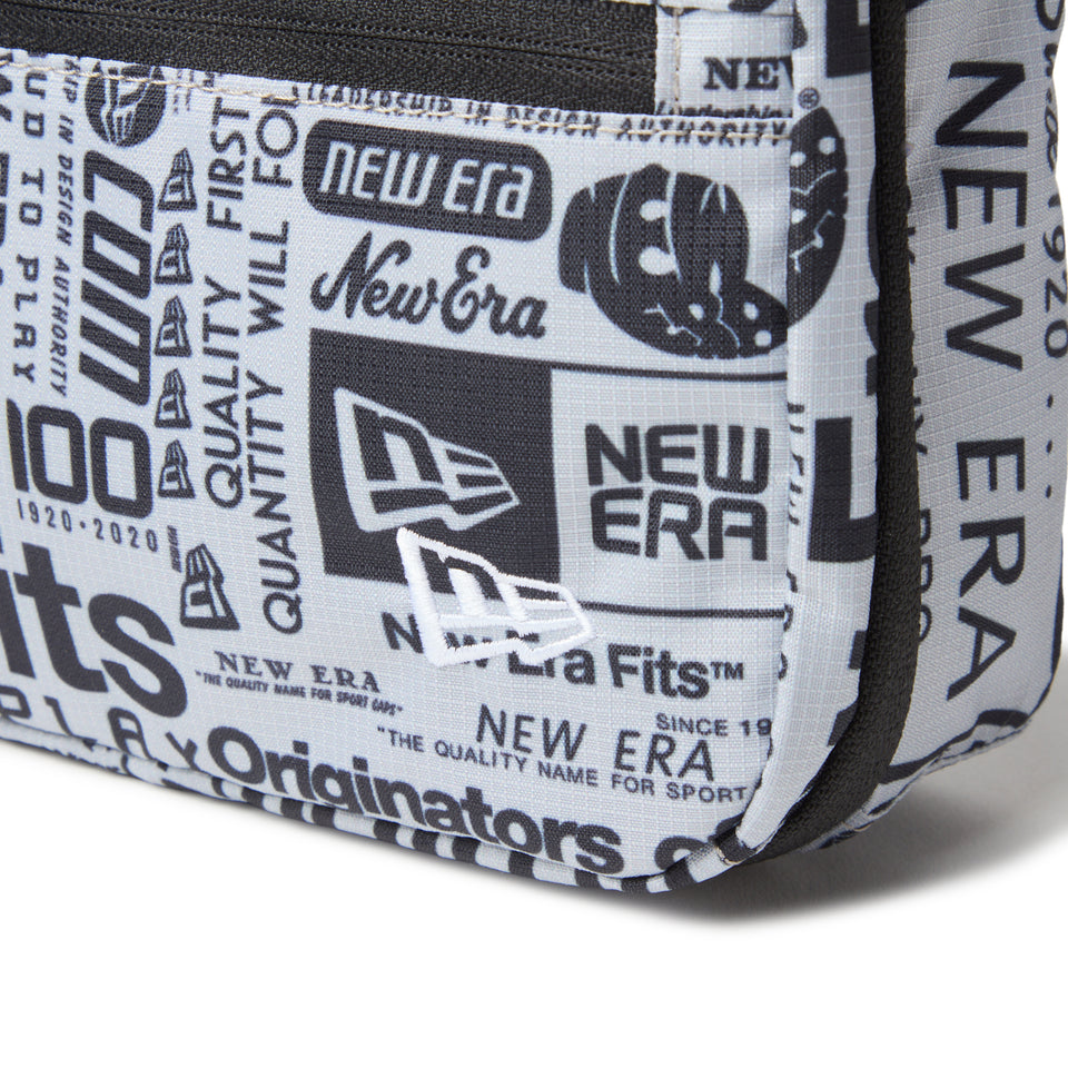 コスメティックポーチ トラベルシリーズ アーカイブロゴ グレー | NEW ERA ニューエラ公式オンラインストア