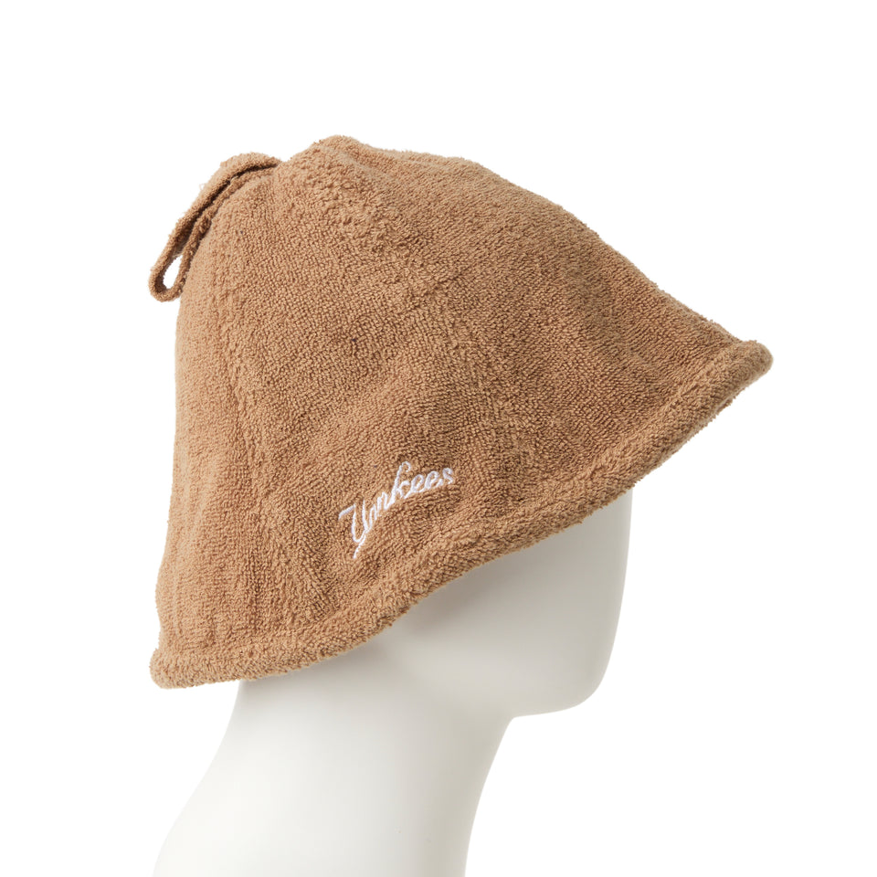 サウナハット パイル ニューヨーク・ヤンキース ベージュ | NEW ERA ニューエラ公式オンラインストア