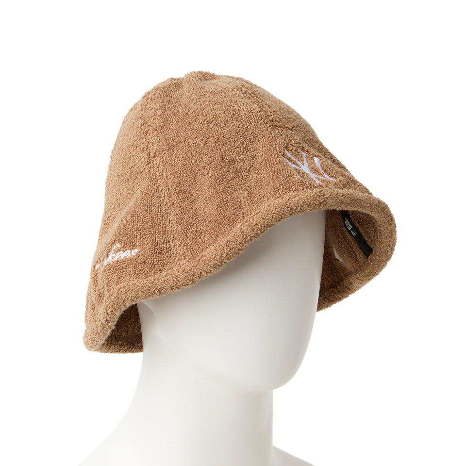 サウナハット パイル ニューヨーク・ヤンキース ベージュ | NEW ERA ニューエラ公式オンラインストア