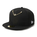 キャップアクセサリー チェーン 59FIFTY バイザーステッカー ゴールド/ブラック | NEW ERA ニューエラ公式オンラインストア