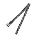 ベルト ストレッチウィーブ シンセティックレザー グレー/ブラック | NEW ERA ニューエラ公式オンラインストア