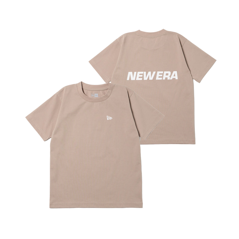 キッズ Youth 半袖 ユーティリティー Tシャツ Wordmark Logo アッシュブラウン | アウトドア