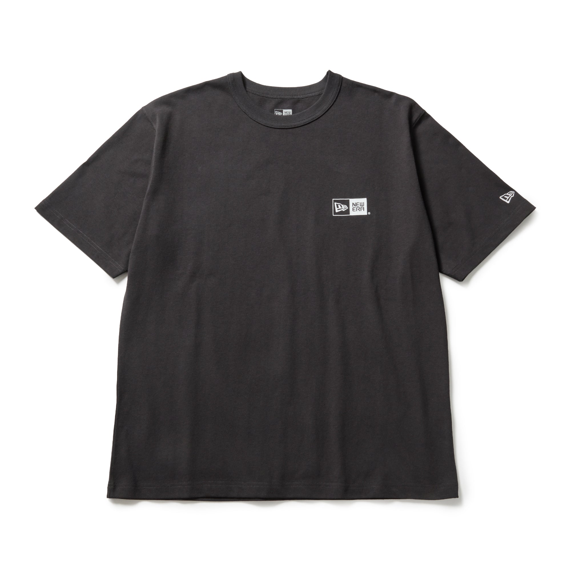 半袖 ウォッシュドコットン Tシャツ Box Logo スミクロ | アウトドア