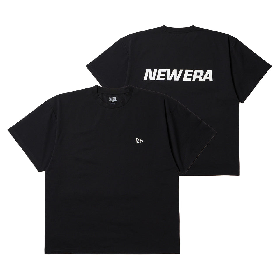 半袖 ユーティリティー オーバーサイズド Tシャツ Wordmark Logo ブラック | アウトドア