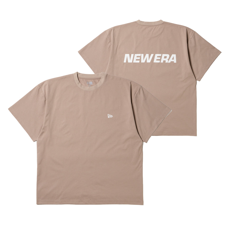 半袖 ユーティリティー オーバーサイズド　Tシャツ Wordmark Logo アッシュブラウン | アウトドア