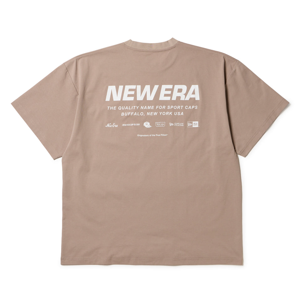 半袖 ユーティリティー オーバーサイズド　Tシャツ Archive Logo アッシュブラウン | アウトドア | NEW ERA ニューエラ公式オンラインストア