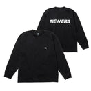 長袖 ユーティリティー オーバーサイズド Tシャツ Wordmark Logo ブラック | アウトドア