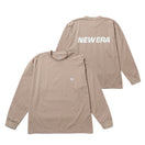 長袖 ユーティリティー オーバーサイズド　Tシャツ Wordmark Logo アッシュブラウン | アウトドア