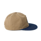RC 9FIFTY A-Frame Flat Visor コットン Diamond Logo カーキ/インディゴデニム｜アウトドア | NEW ERA ニューエラ公式オンラインストア