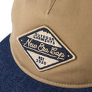 RC 9FIFTY A-Frame Flat Visor コットン Diamond Logo カーキ/インディゴデニム｜アウトドア | NEW ERA ニューエラ公式オンラインストア
