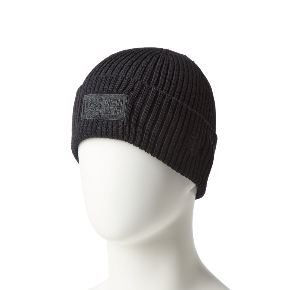 カフニット Whole Garment COOLMAX Box Logoブラック | アウトドア | NEW ERA ニューエラ公式オンラインストア