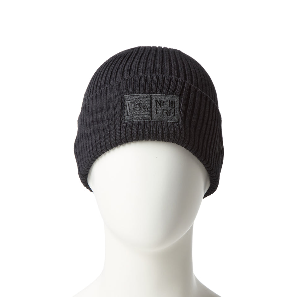 カフニット Whole Garment COOLMAX Box Logoブラック | アウトドア | NEW ERA ニューエラ公式オンラインストア