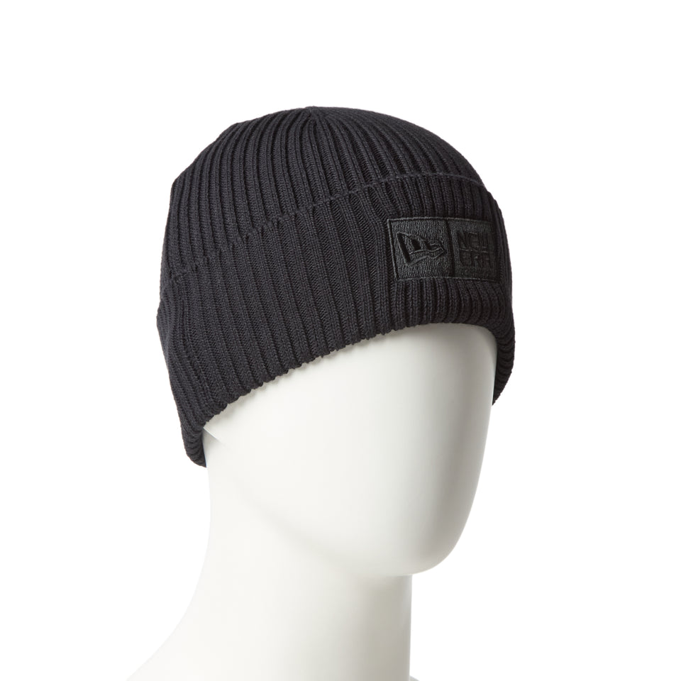カフニット Whole Garment COOLMAX Box Logoブラック | アウトドア | NEW ERA ニューエラ公式オンラインストア