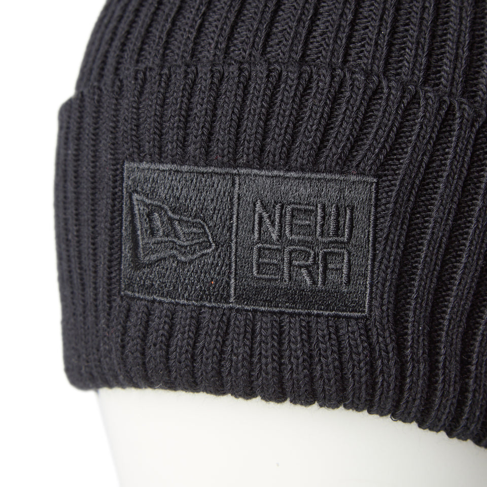 カフニット Whole Garment COOLMAX Box Logoブラック | アウトドア | NEW ERA ニューエラ公式オンラインストア