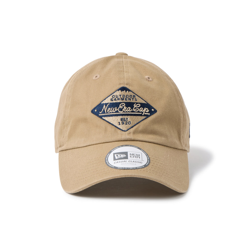 カジュアルクラシック コットン Diamond Logo カーキ｜アウトドア | NEW ERA ニューエラ公式オンラインストア