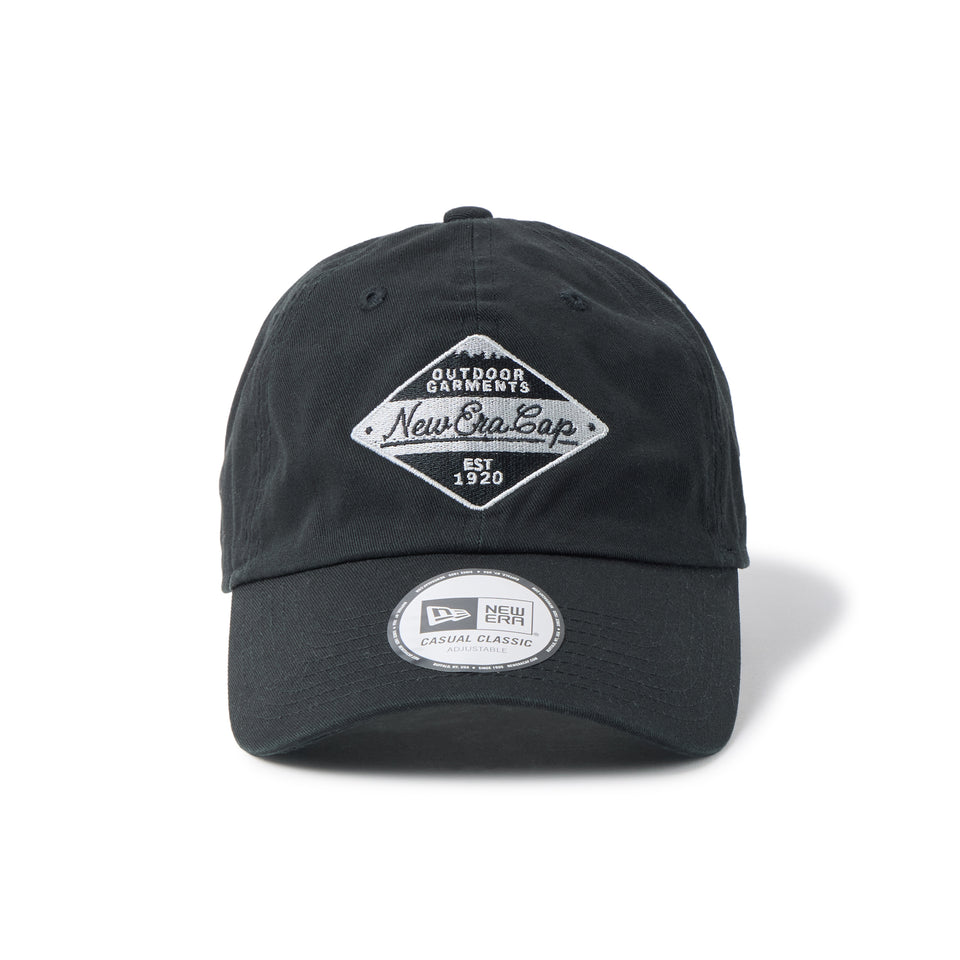カジュアルクラシック コットン Diamond Logo ブラック｜アウトドア | NEW ERA ニューエラ公式オンラインストア