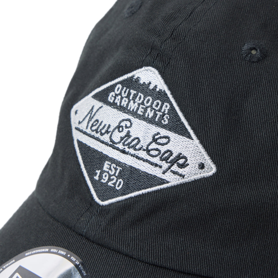 カジュアルクラシック コットン Diamond Logo ブラック｜アウトドア | NEW ERA ニューエラ公式オンラインストア