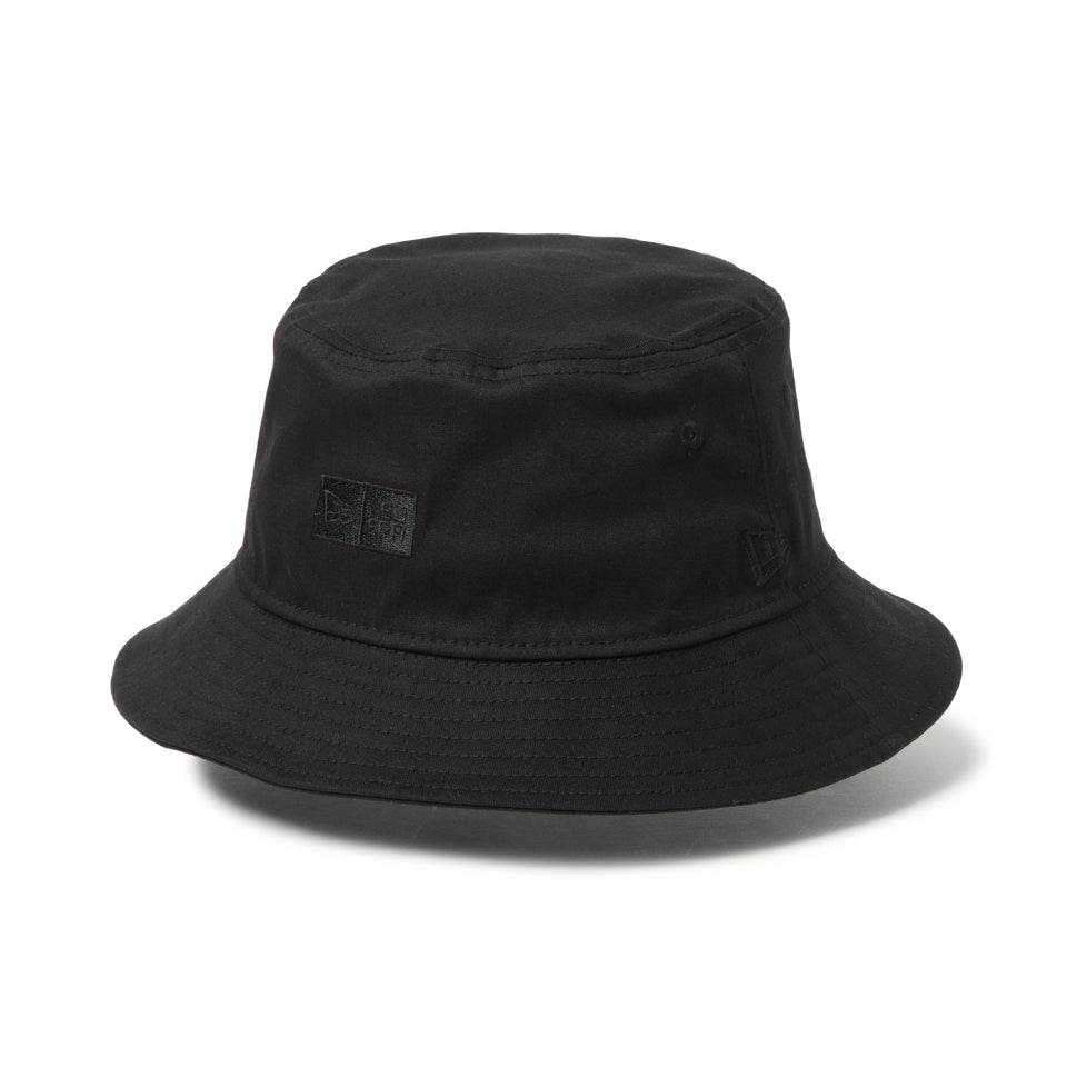 バケット01 ストレッチコットン Box Logo ブラック | アウトドア