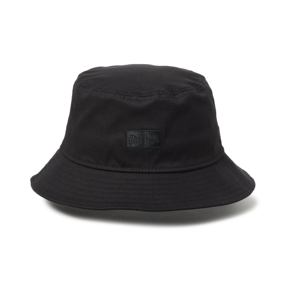 バケット01 ストレッチコットン Box Logo ブラック | アウトドア