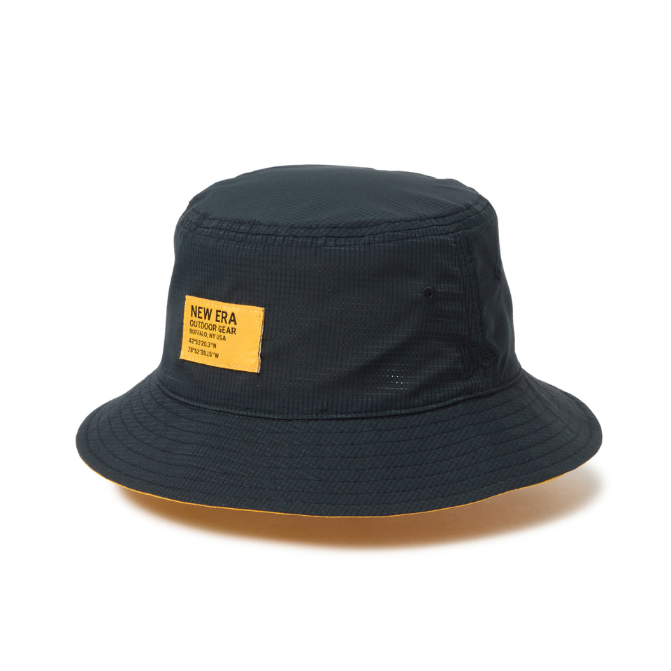 バケット01 リバーシブル Tech Air ブラック ライムグリーン｜アウトドア | NEW ERA ニューエラ公式オンラインストア