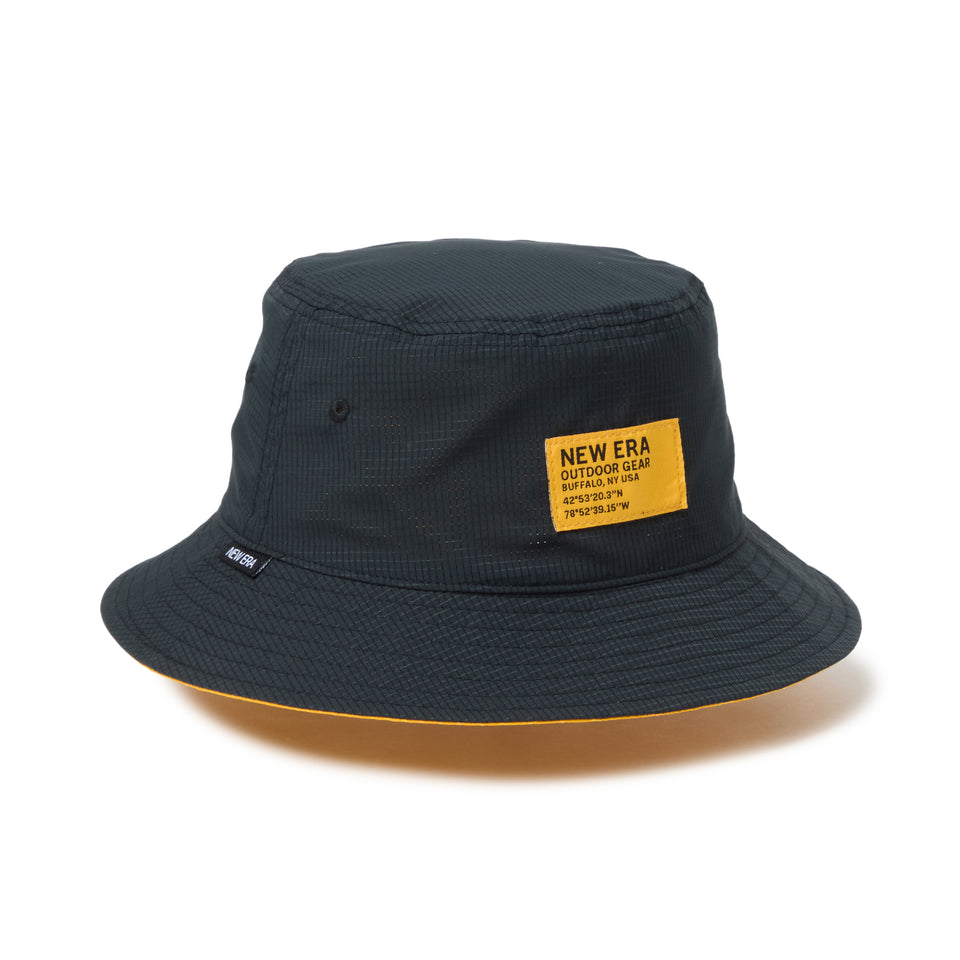 バケット01 リバーシブル Tech Air ブラック ライムグリーン｜アウトドア | NEW ERA ニューエラ公式オンラインストア