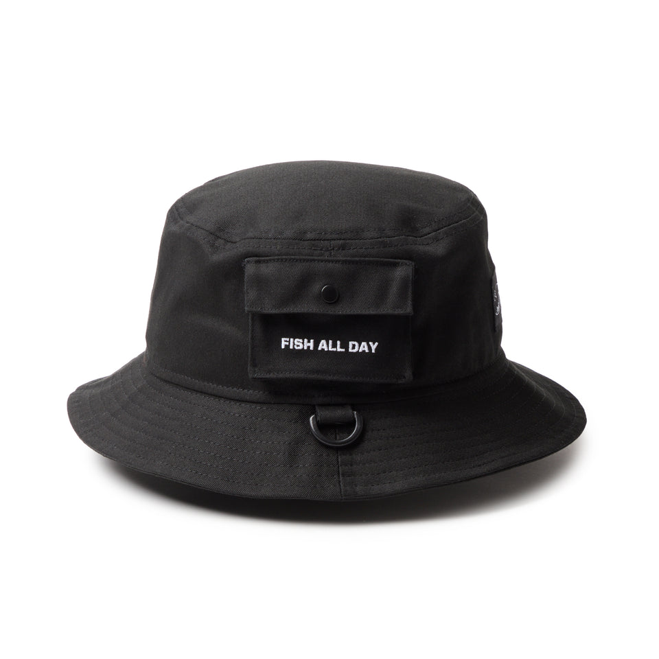 バケット01 ループ Angler's Club ブラック | アウトドア | NEW ERA ニューエラ公式オンラインストア