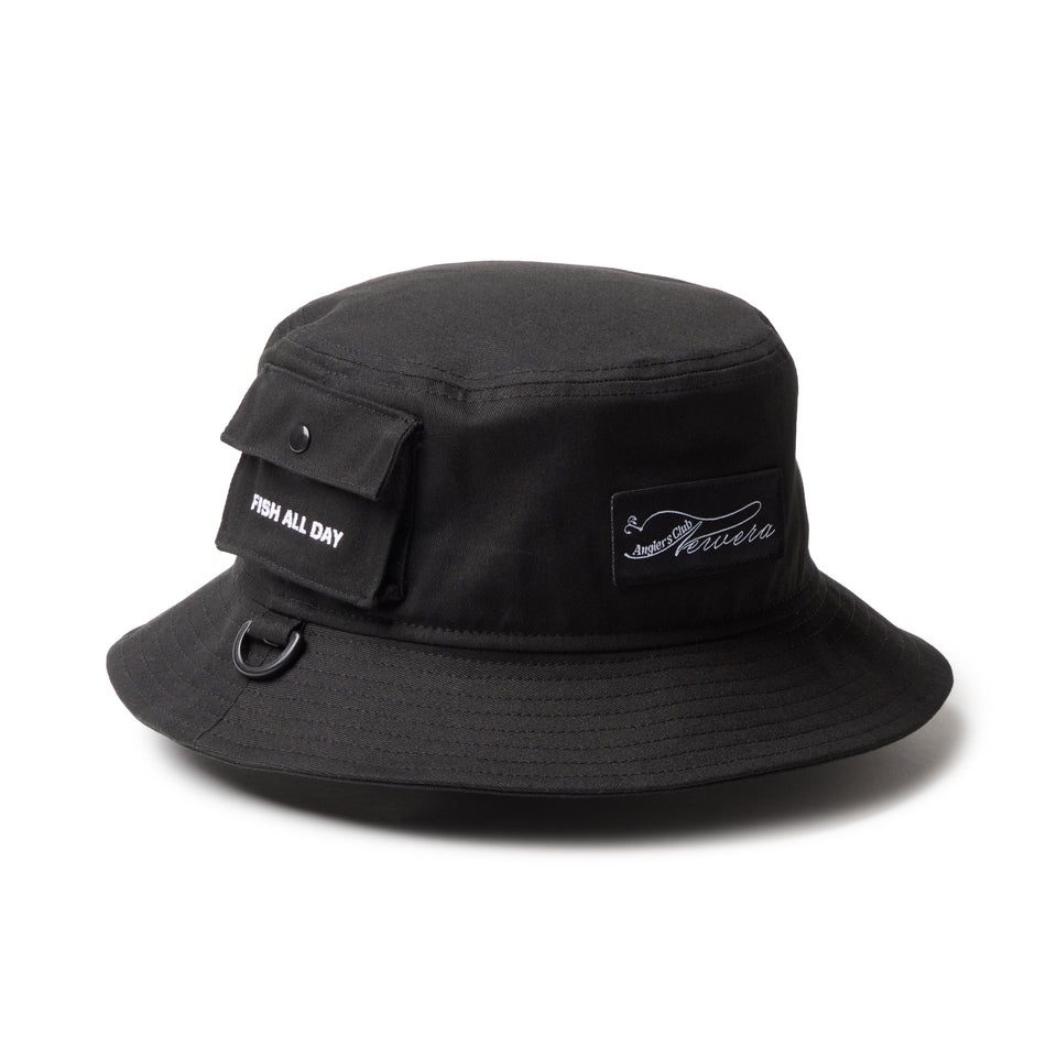 バケット01 ループ Angler's Club ブラック | アウトドア | NEW ERA ニューエラ公式オンラインストア