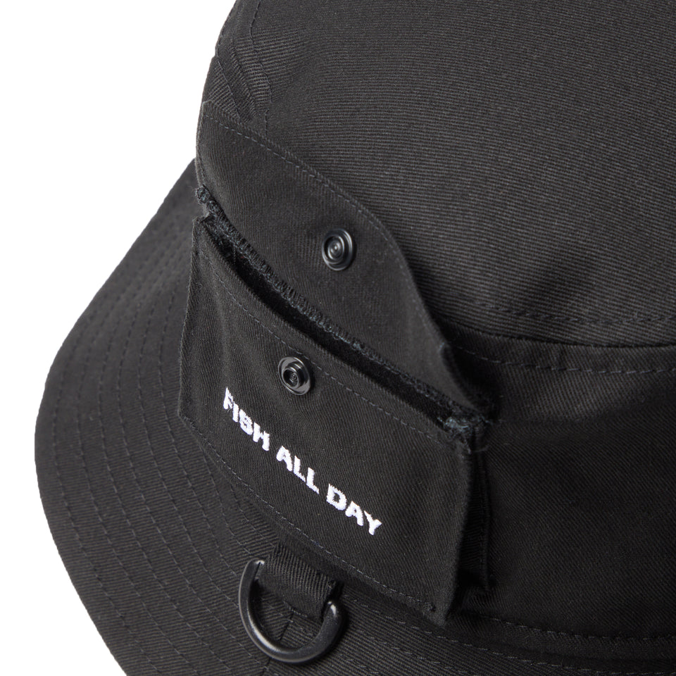 バケット01 ループ Angler's Club ブラック | アウトドア | NEW ERA ニューエラ公式オンラインストア