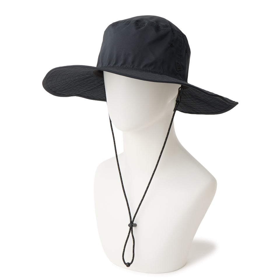 アドベンチャー ワイドブリム Tech Stretch ブラック | アウトドア | NEW ERA ニューエラ公式オンラインストア